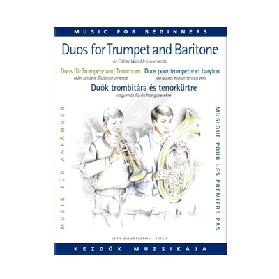 小号和次中音号二重奏铜管乐器