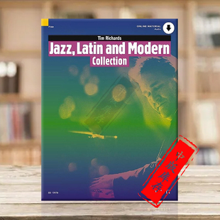for 朔特乐谱书 Latin Jazz Solo ED13970 Modern and Pieces 理查德斯 Collection 15首爵士拉丁和现代钢琴曲集 钢琴独奏 Piano