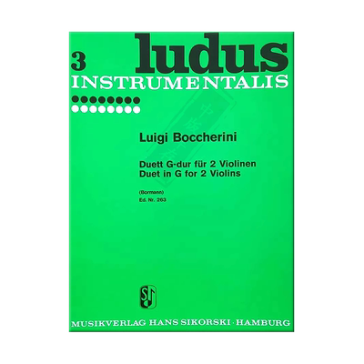 博凯里尼G大调二重奏双小提琴