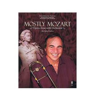 莫扎特 歌剧选曲 长号附CD MMO原版乐谱书 Mozart Opera Arias for Trombone with Orchestra HL00152969