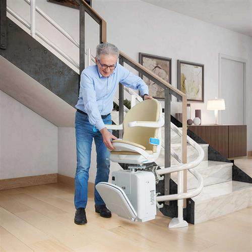 蒂奥座椅电梯楼梯升降椅无障碍楼道升降机家用老人代步机老人爬楼