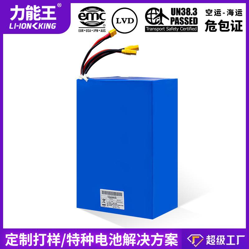 定制24V锂电池大容量磷酸铁锂工业机器48V60V设备户外特种锂电池