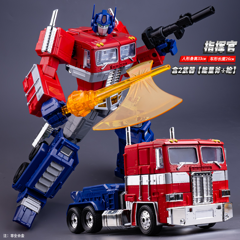 儿童变形玩具男孩金刚擎天汽车柱合金版大黄蜂机器人机甲模型手办