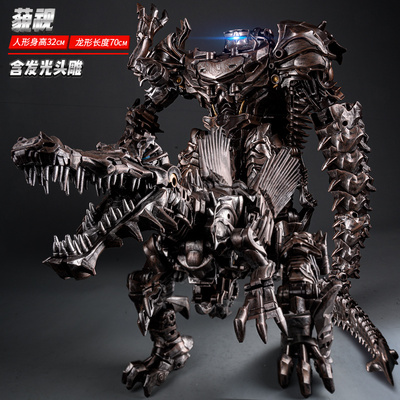 变形玩具正版恐龙变型金刚合金版藐蔑视钢索大黄蜂机器人模型手办