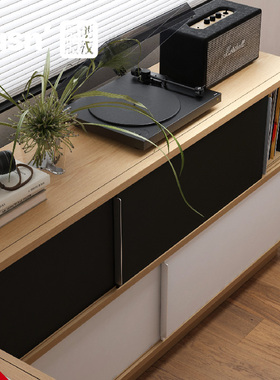 fusn复现·FSC412系统柜多功能金属中古餐边柜模块黑白客厅柜