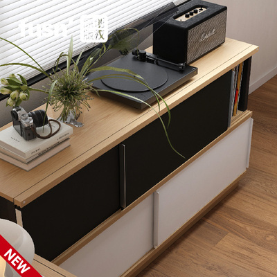 fusn复现·FSC412系统柜多功能金属中古餐边柜模块黑白客厅柜