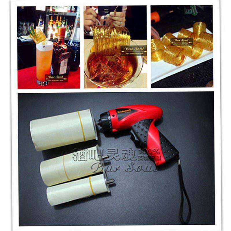 酒吧灵魂 可充电糖艺拉丝枪 拉丝器 拉糖器 糖丝制造 分子鸡尾酒