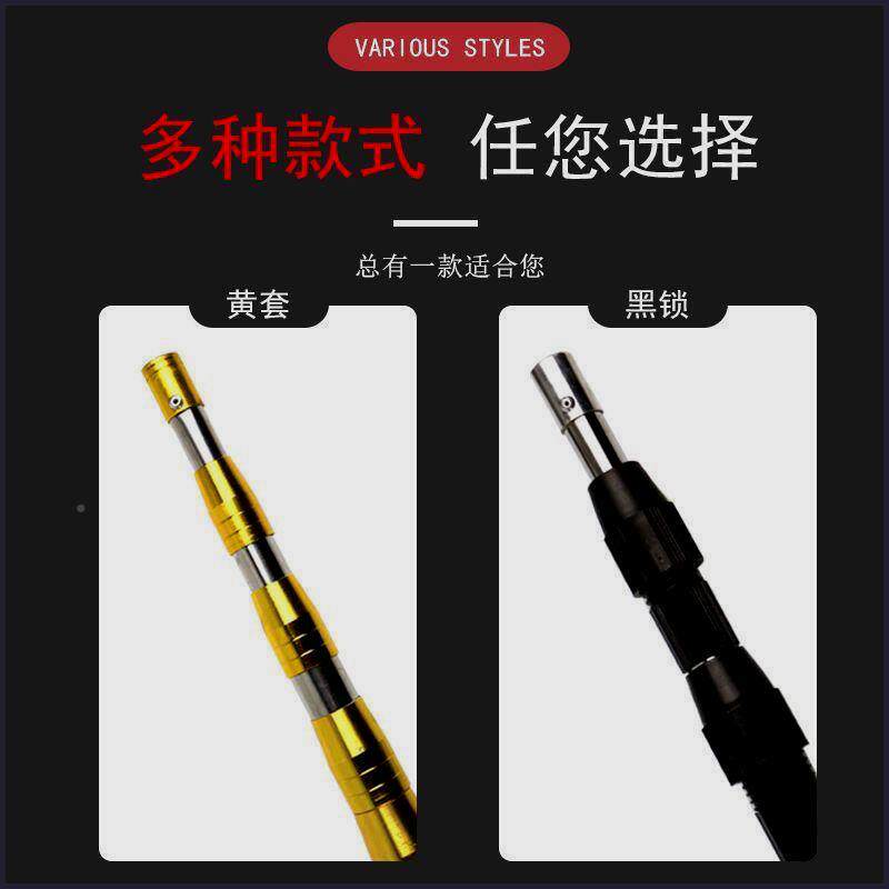 德国质多功能品锈钢伸缩杆高枝锯园hrq林果树锯高子树枝加长杆空