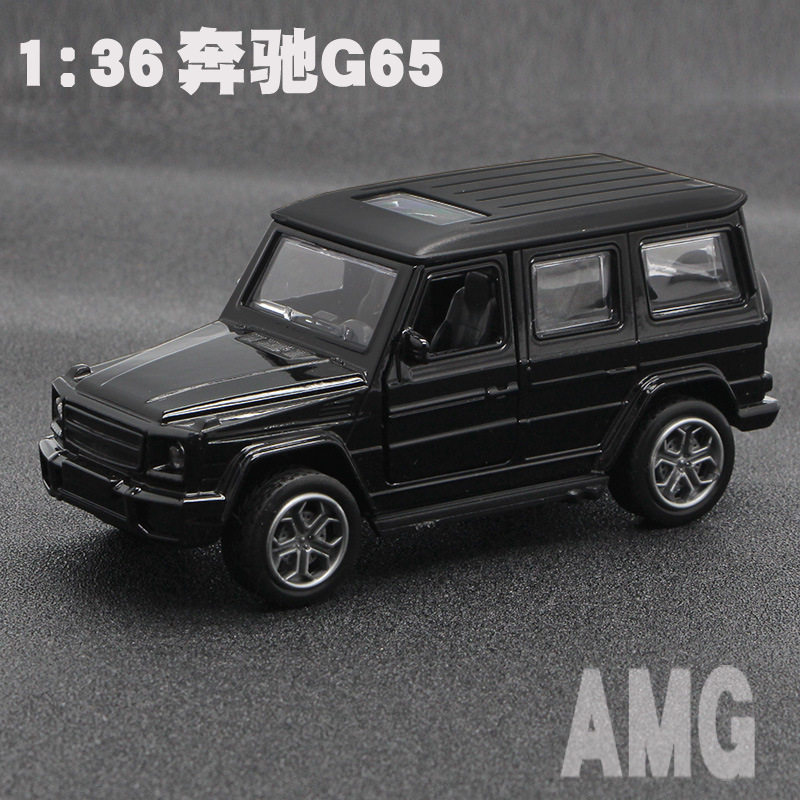 【HX113】奔G65合金车模声光两开门三岁小朋友玩具小车礼品越野车
