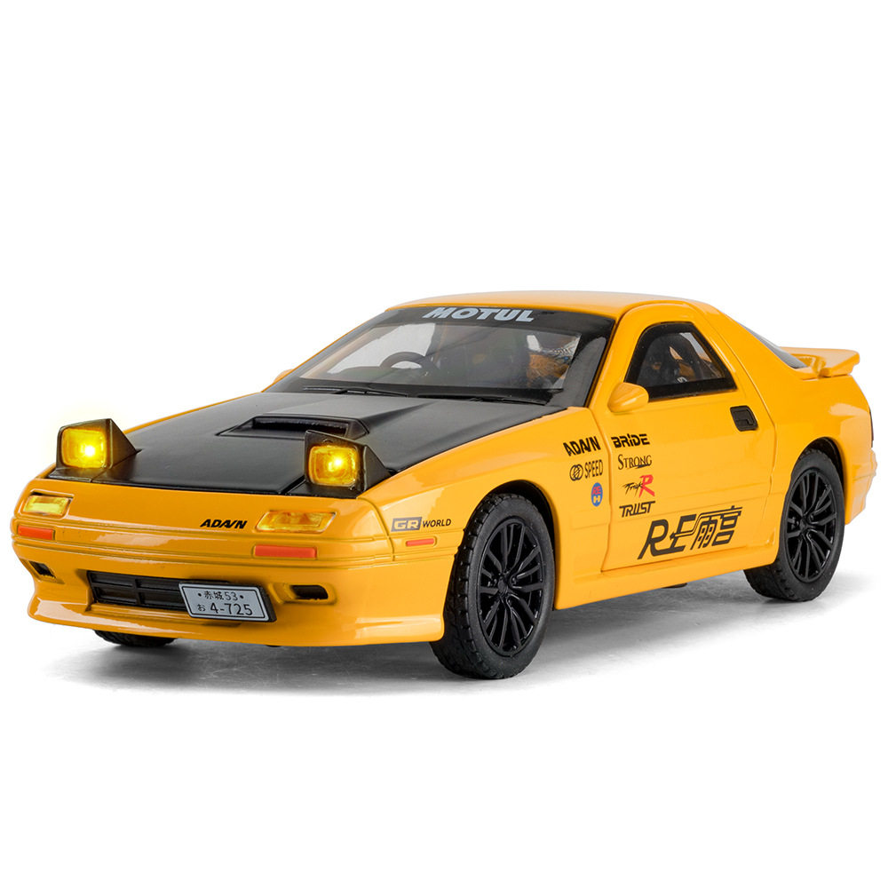【OK573】(盒装)仿真1比32 马自RX7达合金跑车模型摆件儿童玩具
