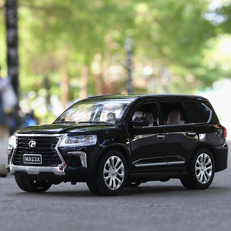 【OK573】(盒装)雷克萨思lx570合金车模越野车模型suv儿童玩具车