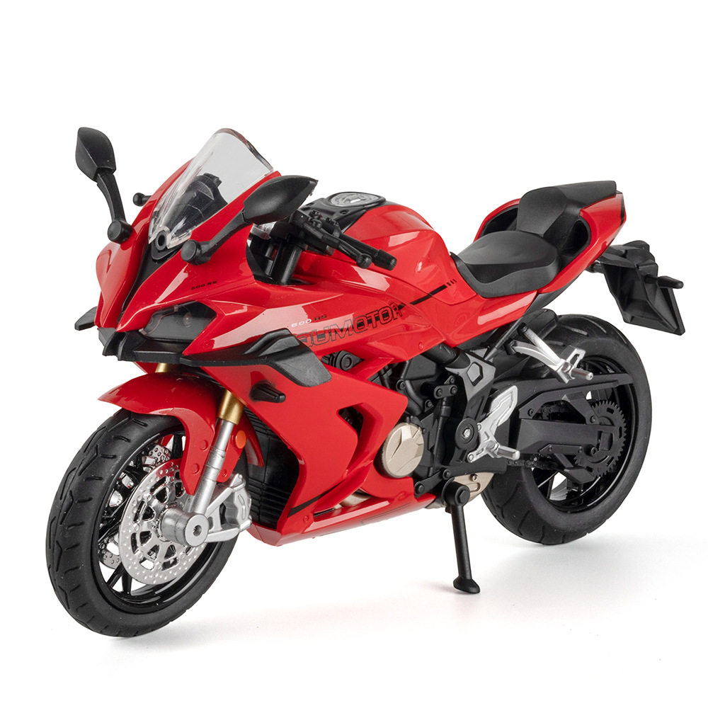 【OK573】(盒装)仿真1比12合金摩托车600RS模型摆件玩具一件