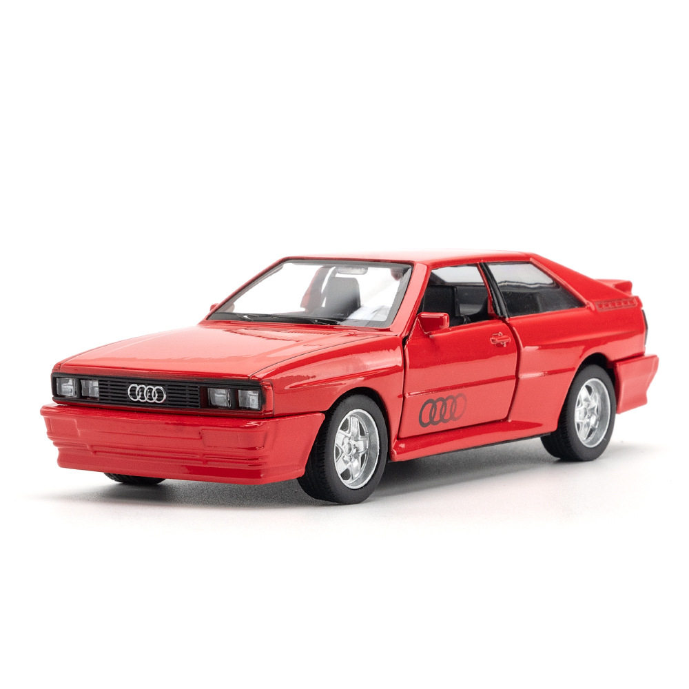 【OK573】(盒装)仿真1比36奥迪Quattro 1980合金老爷车模型摆件