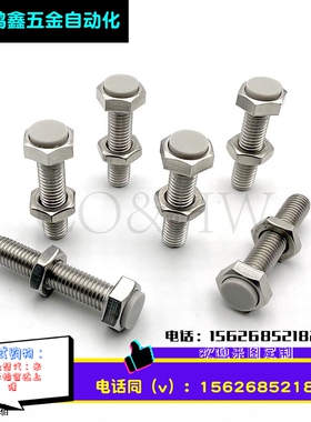 SSTS6M8-15 20 25 30-6 硅橡胶(浅灰色）防松动挡块螺丝TDB86