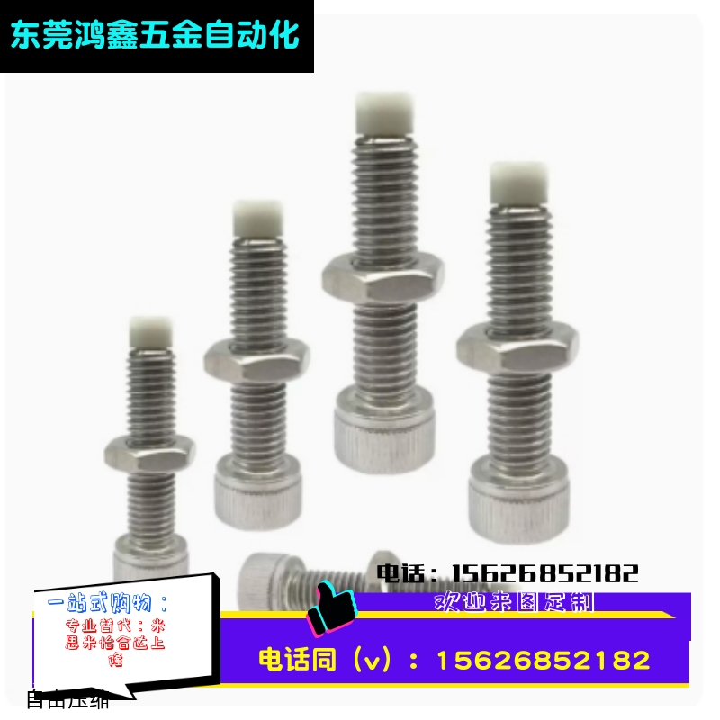 TDB22不锈钢内六角止动螺丝PSCB4/5/6/8/10-12/15/20/25/30/40/50