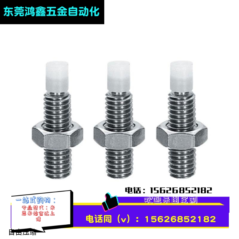 TDA66不锈钢限位止动螺栓SPUS8/10/12-20/25/30/35/40/50/60/70