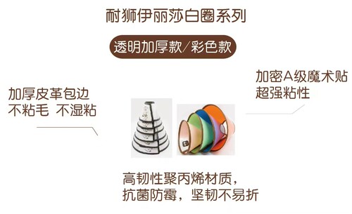 耐狮伊丽莎白圈宠物围脖防咬防护猫狗术后项圈狗狗宠物手术脖圈