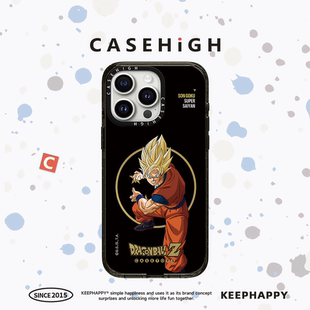 C家 联名七龙珠40周年亚克力适用苹果16promax手机壳iphone15pro镜面MagSafe磁吸14plus韩13pro卡通12可爱