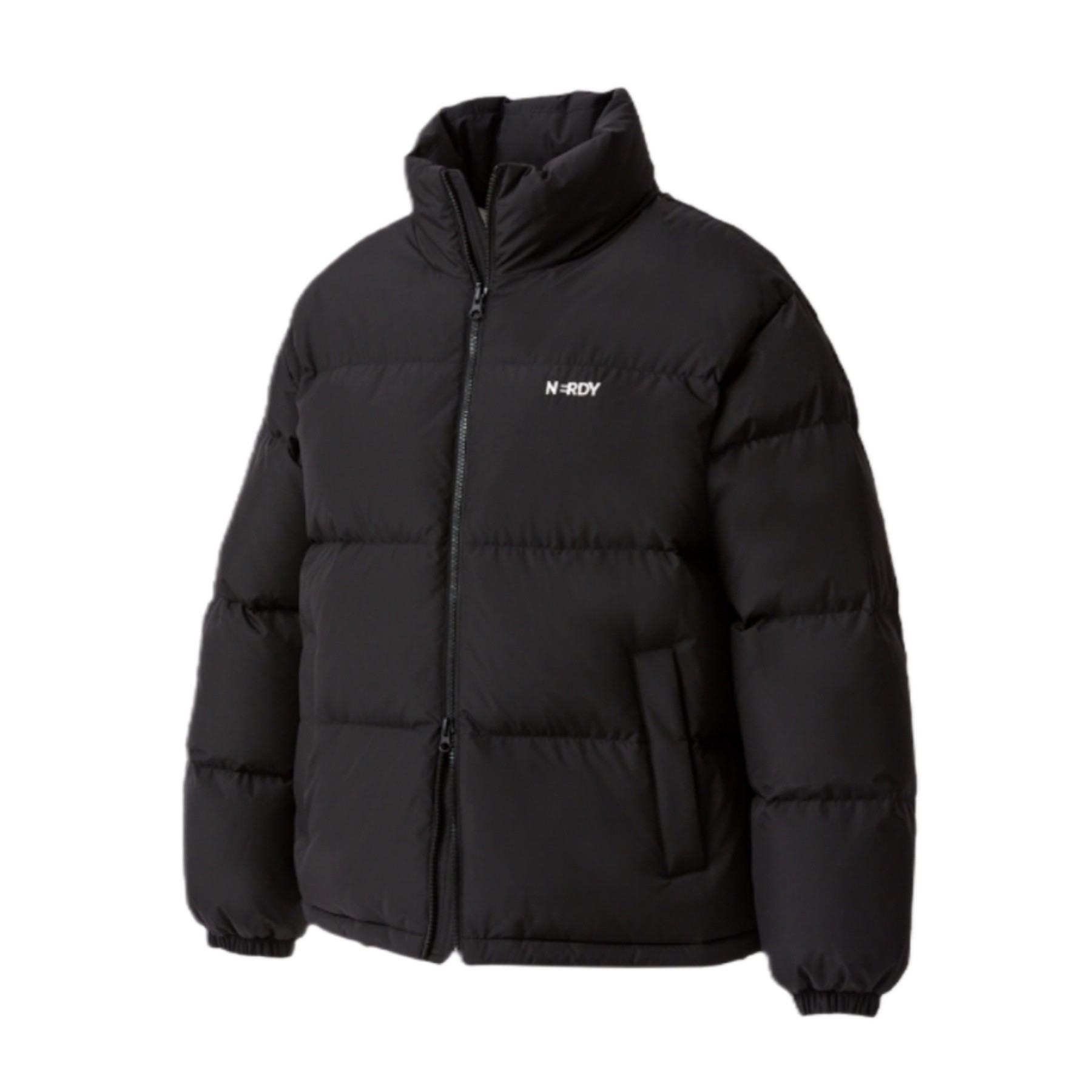 韩国直邮NERDY经典字母短款羽绒服保暖韩风