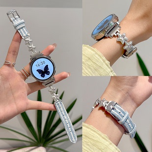 适用华为GT5表带GT4气球牛仔星星金属watch3智能手表fit4pro腕带