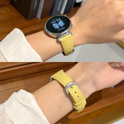 适用华为手表GT4/5真牛皮表带