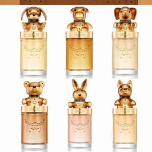 MCM动物园香水心爱狗狗迷人法斗无畏龙宝熊宝欢跃兔冥想大象小样