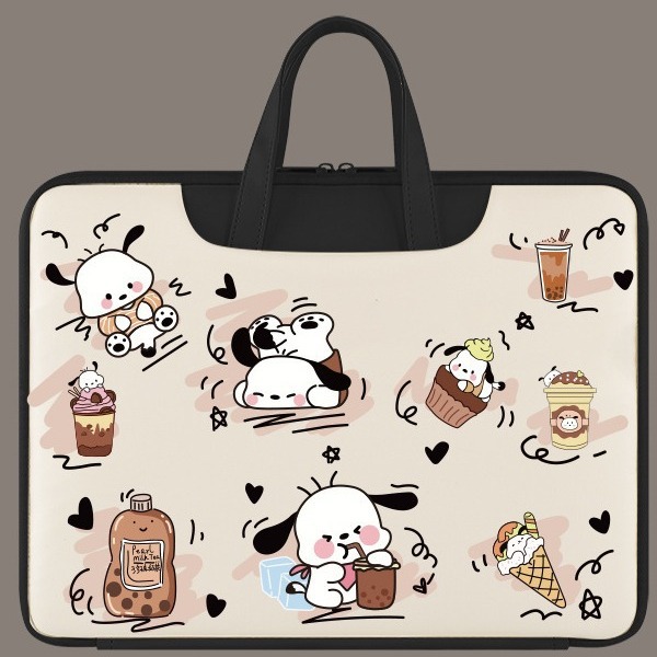 huawei华为MateBookXPro笔记本电脑包14.2英寸适用D16手提行李拉杆式内胆包2024华硕灵耀14卡通ins少女风皮套