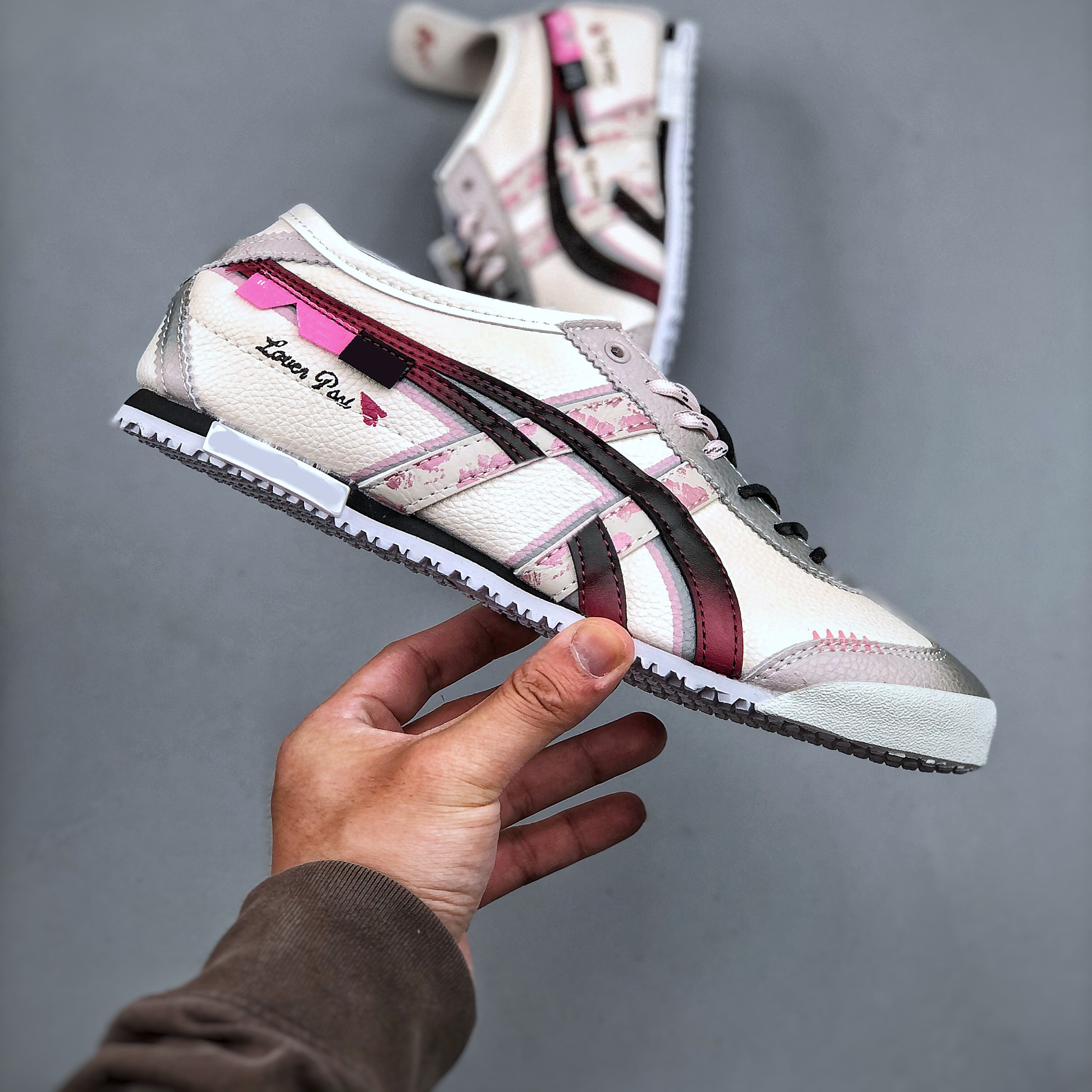 2025年新款百搭真皮小白鞋日系经典联名薄底德训鞋恶作剧潮鞋ins,女鞋,德训鞋,淘宝优惠券,粉丝福利购,淘宝优惠卷