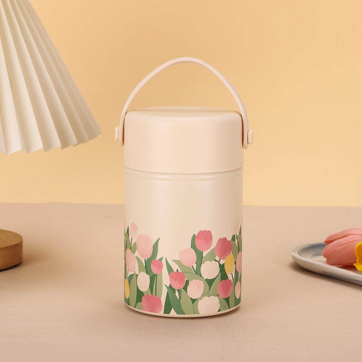 316不锈钢保温杯家用大容量带勺水杯新款高颜值郁金香手提焖烧杯,餐饮具,保冷/保温杯,淘宝优惠券,粉丝福利购,淘宝优惠卷