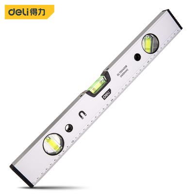 得力DL700300B DL700400B/500B/600B/800B水平尺带磁性水平仪