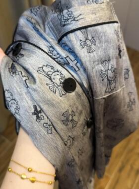 邪恶helloKitty猫仿真丝睡衣冰丝女2025新款缎面家居服套装可外穿