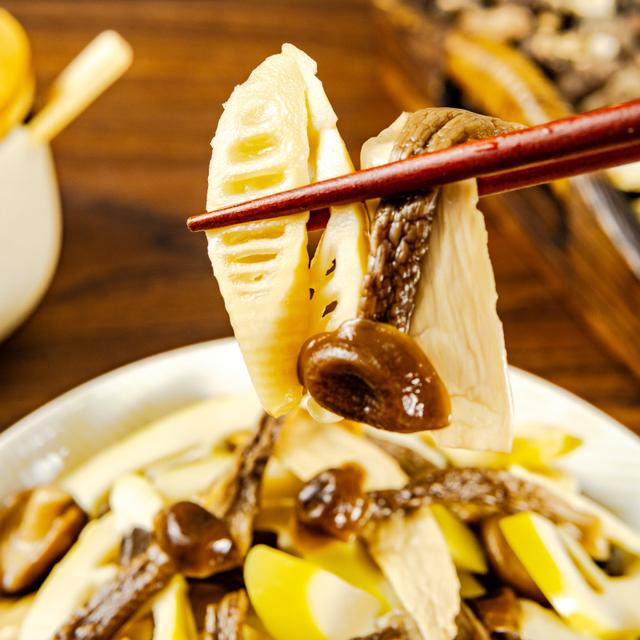 个子园山珍炒蔬菌菇笋片配菜食材免洗泡家常下饭菜快手菜250g/袋