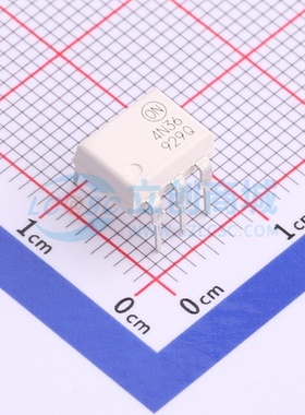 晶体管输出光耦 4N36M PDIP-6 onsemi(安森美) 电子元件原装正品