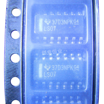 全新原装正品 SN74LS07DR 74LS07D LS07 贴片 SOP14逻辑芯片