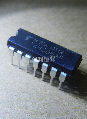 全新进口原装 74HC08AP TC74HC08AP 四2输入与门芯片 DIP-14直插