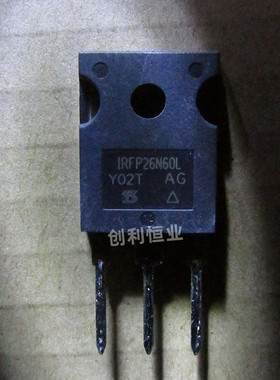 场效应MOS管 IRFP26N60LPBF IRFP26N60L 26A/600V TO-247全新进口