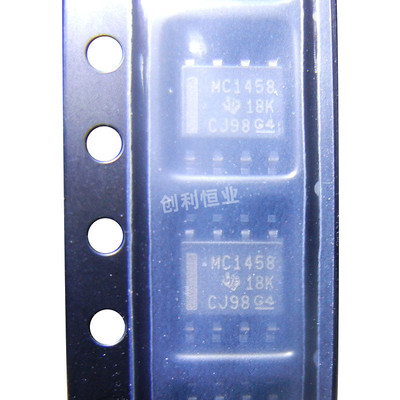 MC1458DR MC1458D MC1458 SOP8贴片双路运算放大器IC芯片全新原装