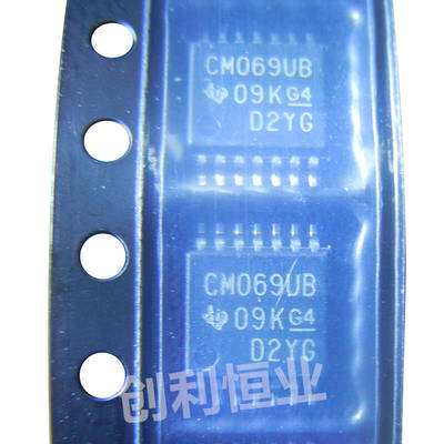 CD4069UBPWR 贴片TSSOP-14 丝印CM069UB 反相器芯片 全新原装