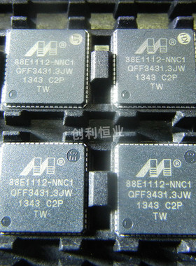 全新原装现货 88E1112-C2-NNC1I000 封装QFN64 以太网收发器芯片