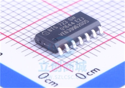 全新原装 BTS723GW BTS723 电桥驱动器内部开关 贴片SOP14
