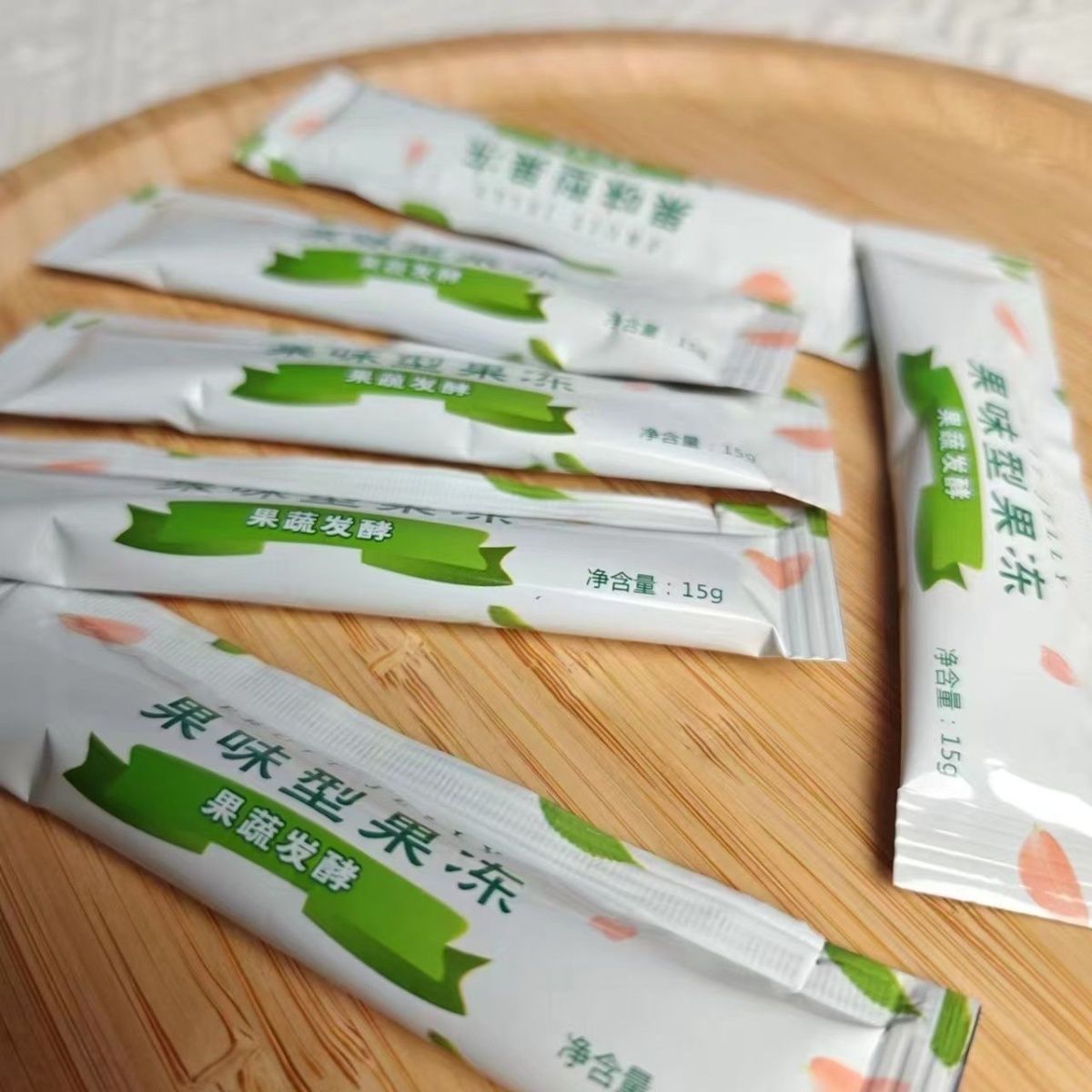 益生元酵素果冻正品水蜜桃味孝素果冻益生菌酵母果冻粉梅
