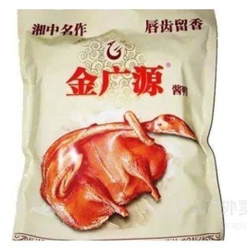 金广源酱板鸭真空包装鸭(香辣)温馨提示:本产品新老包装随机发货