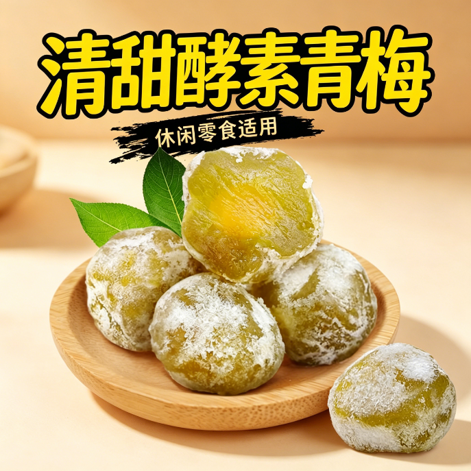 减肥解馋小零食正品酵素梅青梅果大餐救星清肠道提高代谢随便果低负担网红女神解腻排宿便低卡休闲孕妇酸甜开胃促消化低脂大餐救星
