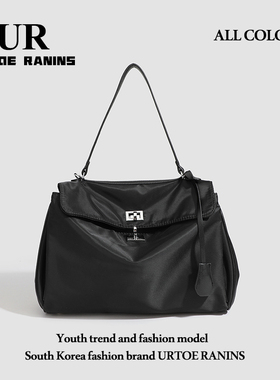 UR女包2025新款高级感尼龙布防水托特包百搭大容量手提单肩斜挎包