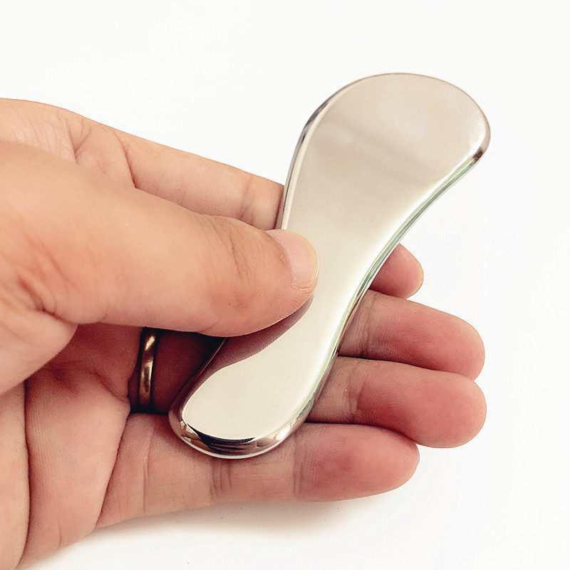 跨境电商 不锈钢面部刮痧板按摩器 IASTM经络保健肌肉松懈筋膜刀