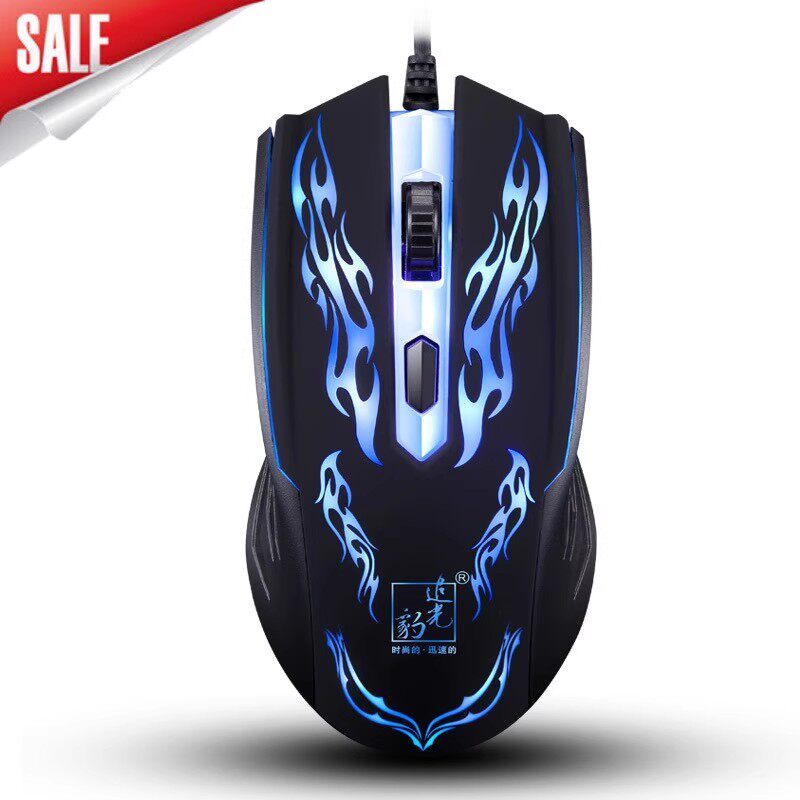 CHASING LIGHT LEOPARD 129 게임 마우스 USB 광학 고정식 컴퓨터 노트북 마우스 홈 오피스 비즈니스 마우스