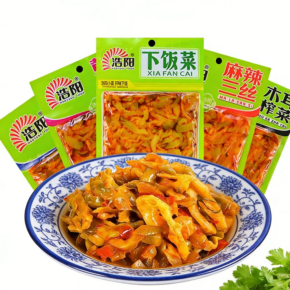 浩阳下饭菜123g木耳榨菜爽口菜