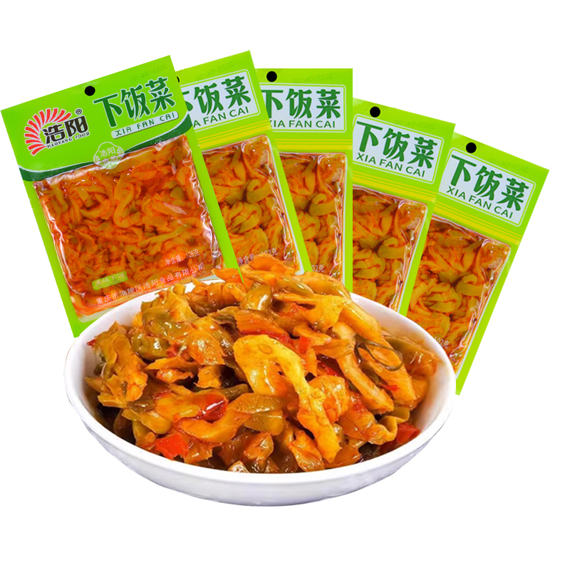 下饭菜开胃菜榨菜丝下饭菜浩阳