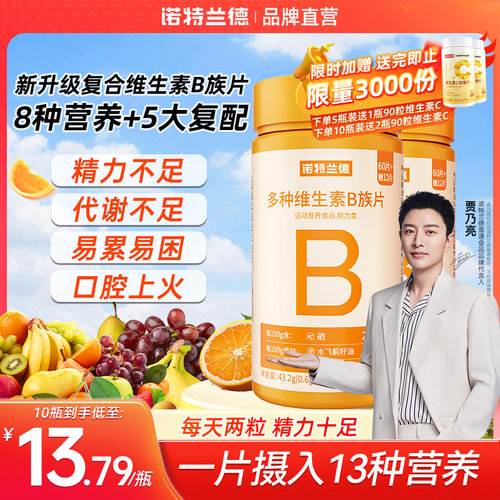 诺特兰德升级b族复合多种维生素