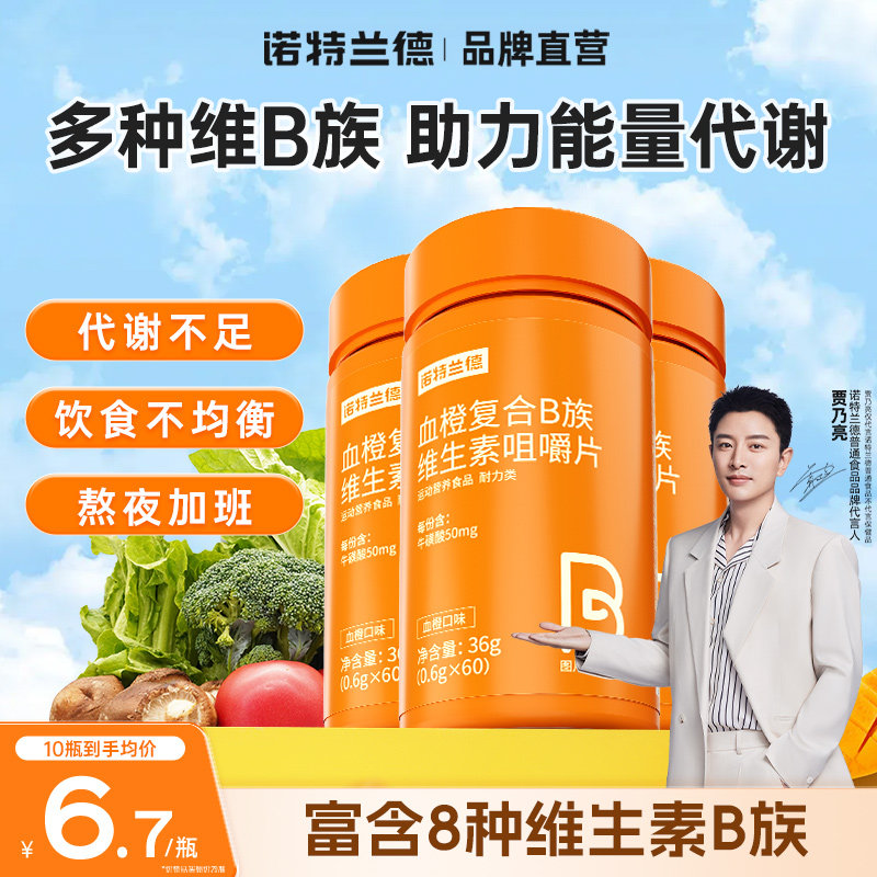 诺特兰德维生素B族咀嚼片图片